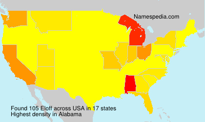 Surname Eloff in USA Surname Eloff in USA