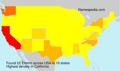 Surname Elohim in USA Surname Elohim in USA