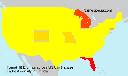 Surname Elomaa in USA Surname Elomaa in USA