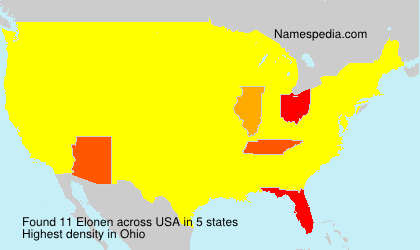 Surname Elonen in USA Surname Elonen in USA
