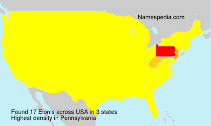 Surname Elonis in USA Surname Elonis in USA