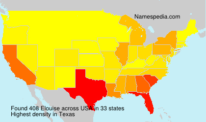 Surname Elouise in USA