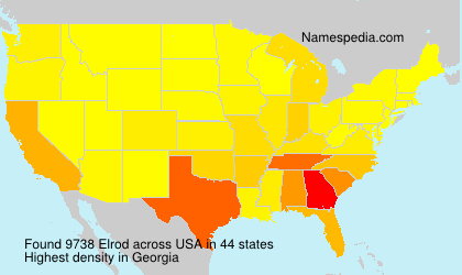 Surname Elrod in USA Surname Elrod in USA
