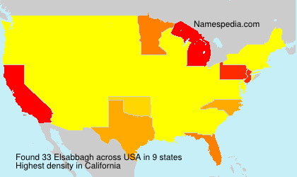 Surname Elsabbagh in USA Surname Elsabbagh in USA