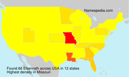 Surname Elsenrath in USA Surname Elsenrath in USA