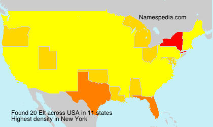 Surname Elt in USA Surname Elt in USA