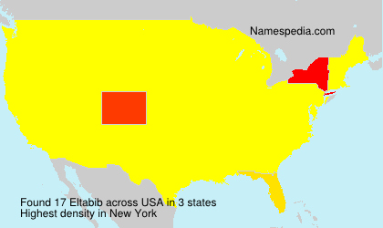Surname Eltabib in USA Surname Eltabib in USA