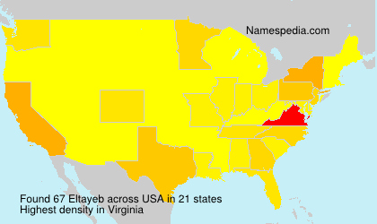 Surname Eltayeb in USA Surname Eltayeb in USA
