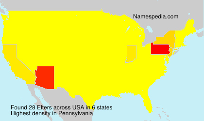 Surname Elters in USA Surname Elters in USA
