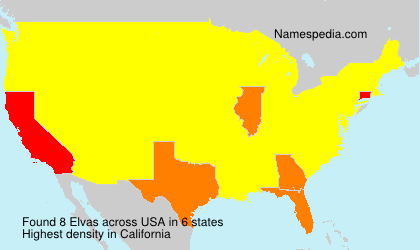 Surname Elvas in USA Surname Elvas in USA