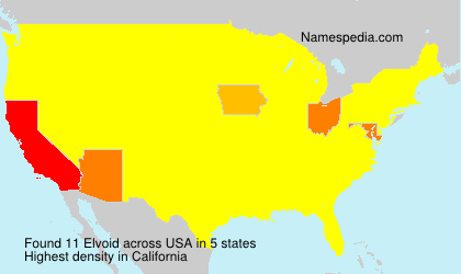 Surname Elvoid in USA Surname Elvoid in USA