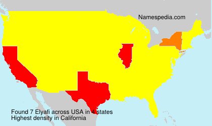 Surname Elyafi in USA Surname Elyafi in USA