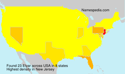Surname Elyar in USA Surname Elyar in USA