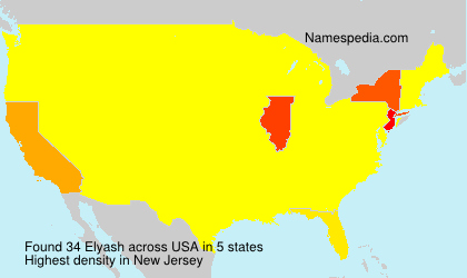 Surname Elyash in USA Surname Elyash in USA