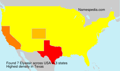 Surname Elyassir in USA Surname Elyassir in USA