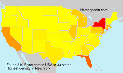 Surname Elyse in USA Surname Elyse in USA