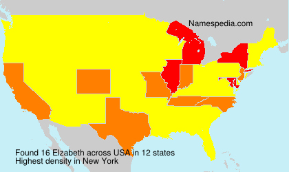 Surname Elzabeth in USA Surname Elzabeth in USA