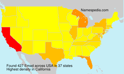 Surname Emad in USA Surname Emad in USA