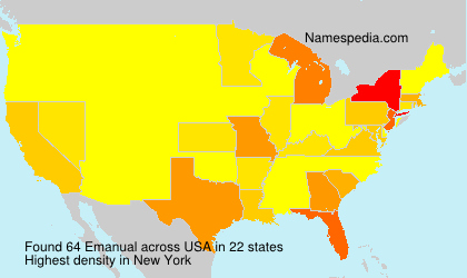 Surname Emanual in USA