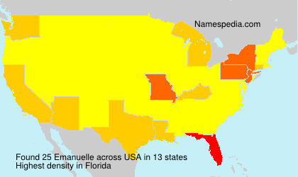 Surname Emanuelle in USA