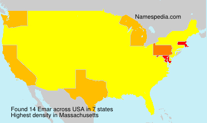 Surname Emar in USA Surname Emar in USA