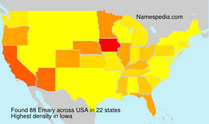Surname Emary in USA Surname Emary in USA