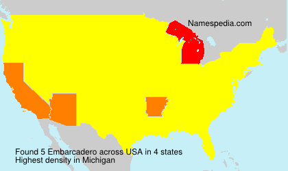 Surname Embarcadero in USA Surname Embarcadero in USA