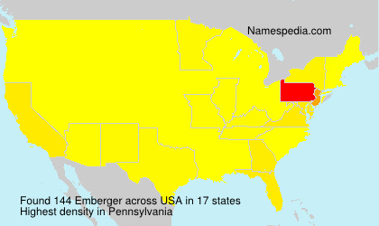 Surname Emberger in USA Surname Emberger in USA