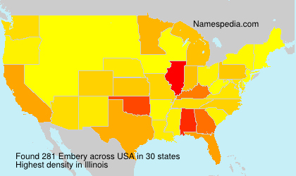 Surname Embery in USA Surname Embery in USA