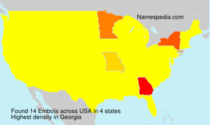 Surname Embola in USA Surname Embola in USA