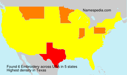 Surname Embroidery in USA Surname Embroidery in USA