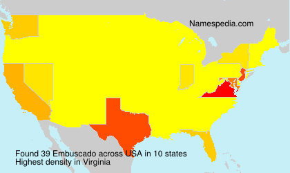 Surname Embuscado in USA Surname Embuscado in USA