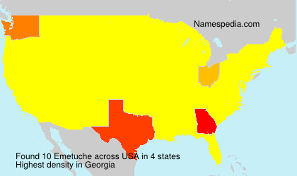 Surname Emetuche in USA Surname Emetuche in USA