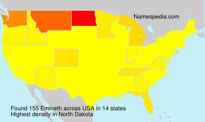 Surname Emineth in USA Surname Emineth in USA