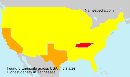 Surname Eminoglu in USA Surname Eminoglu in USA