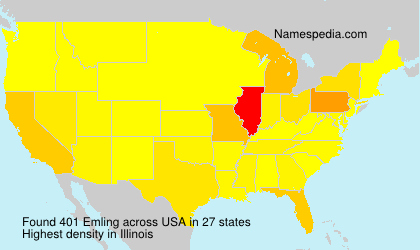 Surname Emling in USA Surname Emling in USA