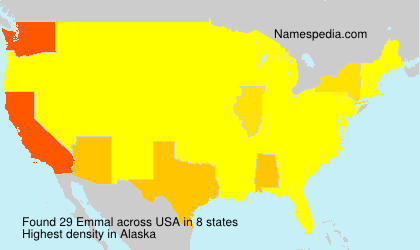 Surname Emmal in USA Surname Emmal in USA