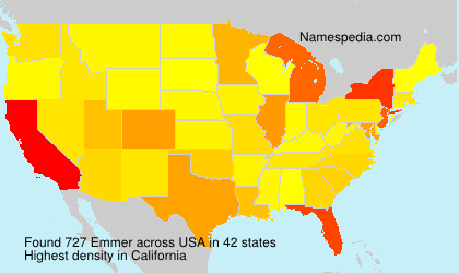 Surname Emmer in USA Surname Emmer in USA