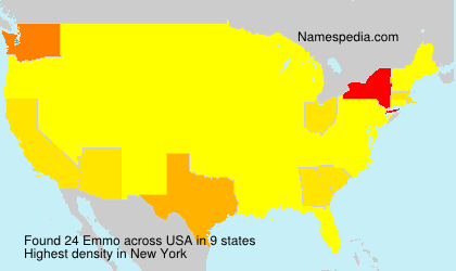 Surname Emmo in USA Surname Emmo in USA