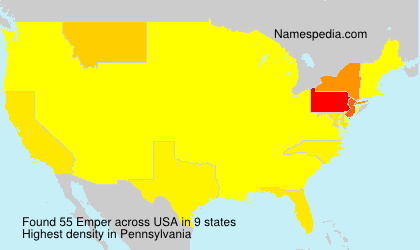 Surname Emper in USA Surname Emper in USA
