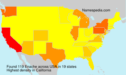 Surname Enache in USA Surname Enache in USA