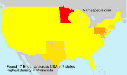 Surname Eneanya in USA Surname Eneanya in USA