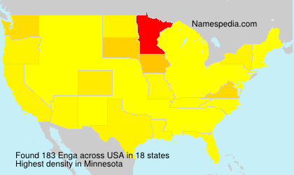 Surname Enga in USA Surname Enga in USA
