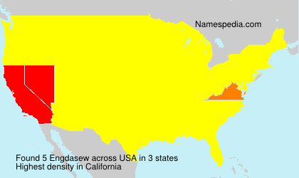 Surname Engdasew in USA Surname Engdasew in USA