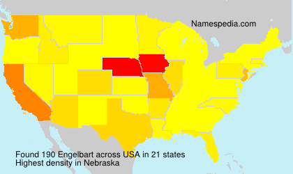Surname Engelbart in USA Surname Engelbart in USA