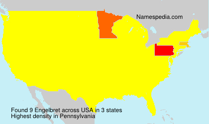 Surname Engelbret in USA Surname Engelbret in USA