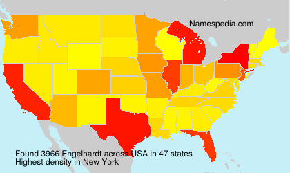 Surname Engelhardt in USA Surname Engelhardt in USA
