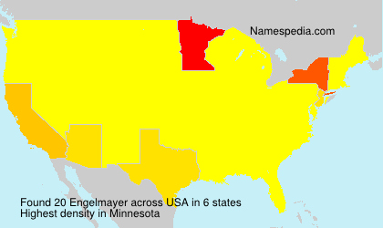 Surname Engelmayer in USA Surname Engelmayer in USA