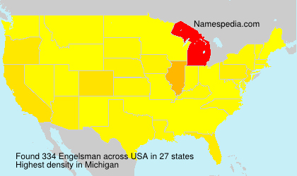Surname Engelsman in USA Surname Engelsman in USA