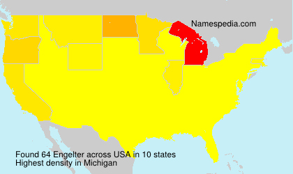 Surname Engelter in USA Surname Engelter in USA